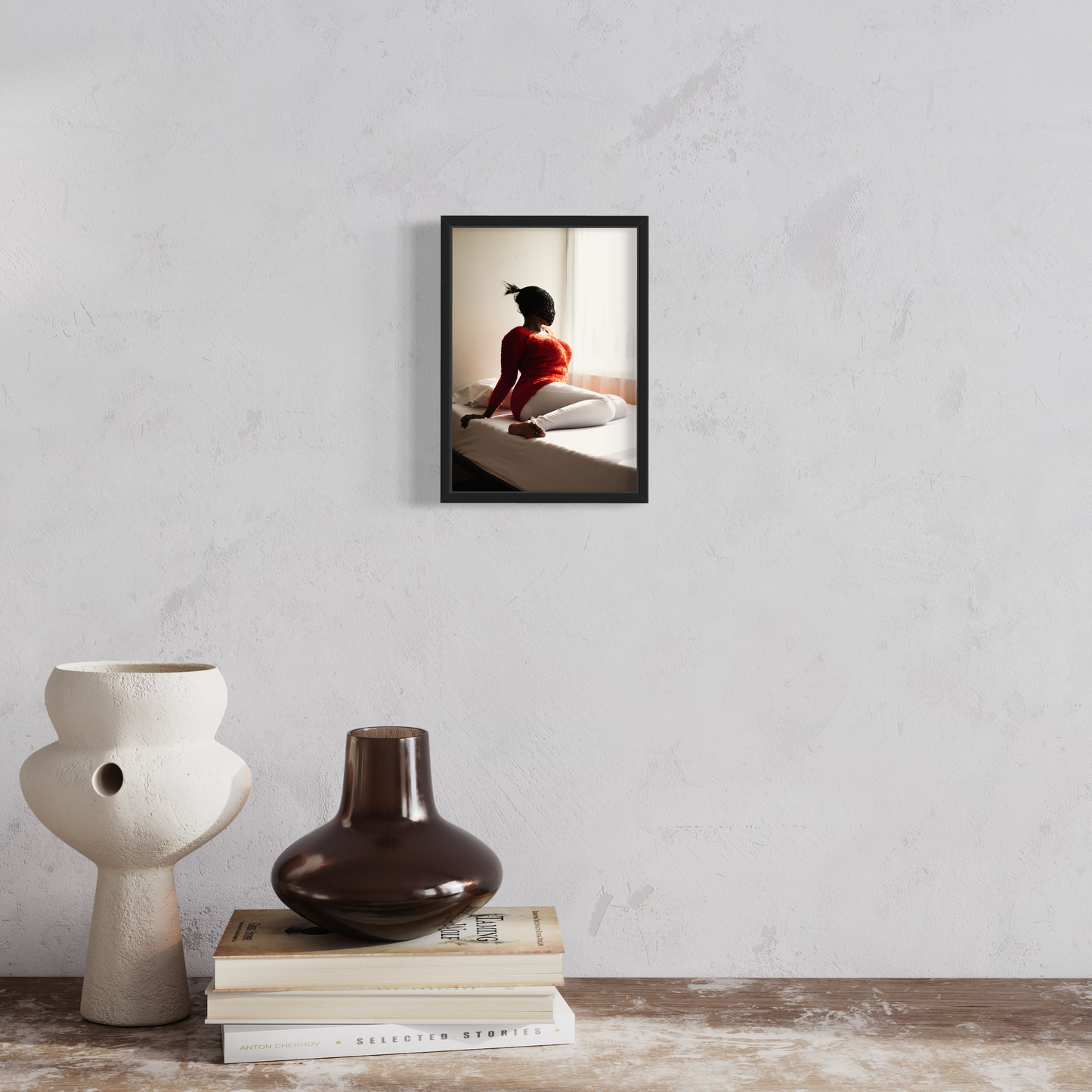 'SOLD' collection - girl in orange