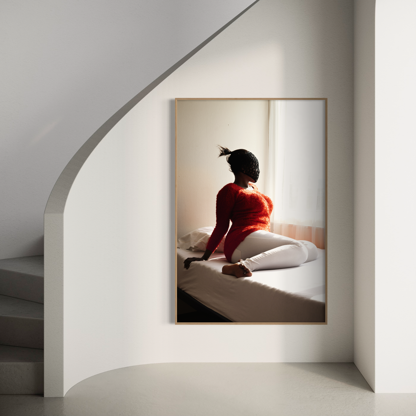 'SOLD' collection - girl in orange