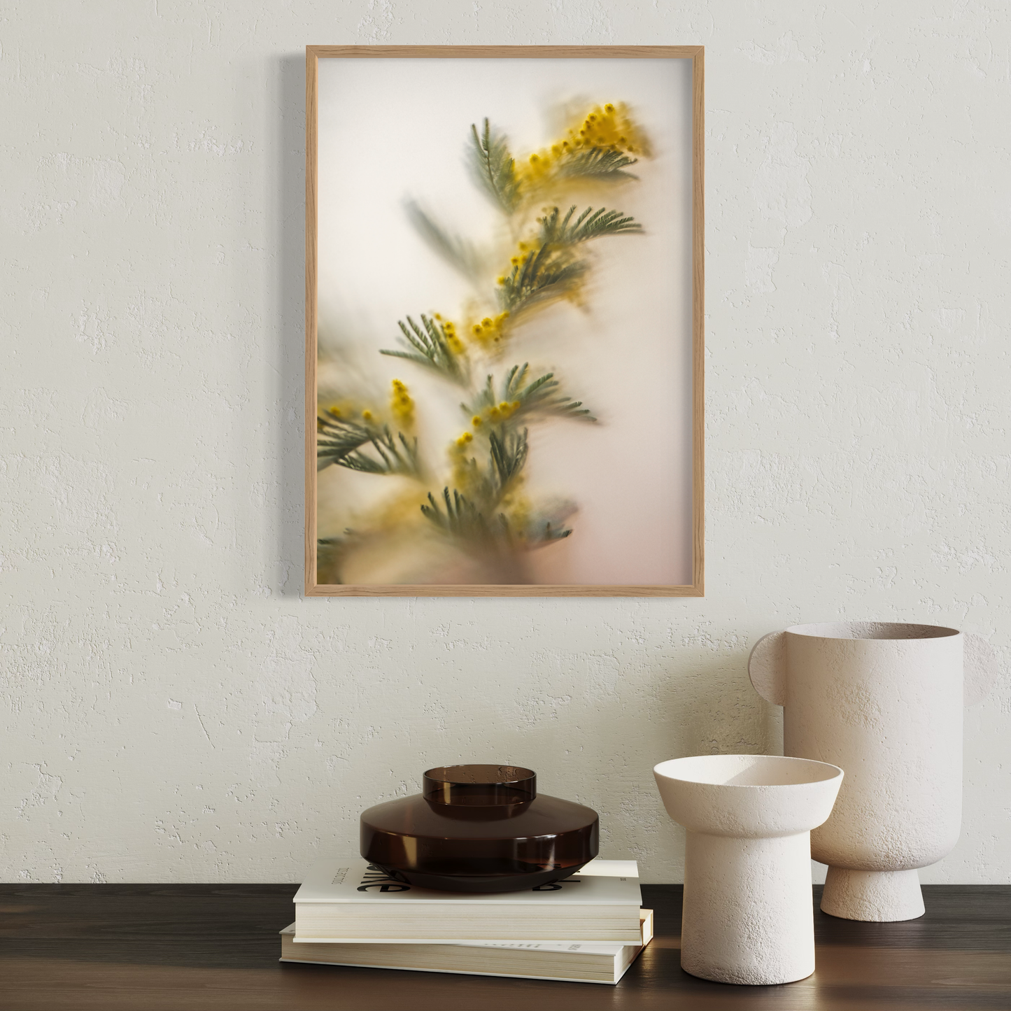 Botanic Still Life collection - mimosa branch #1