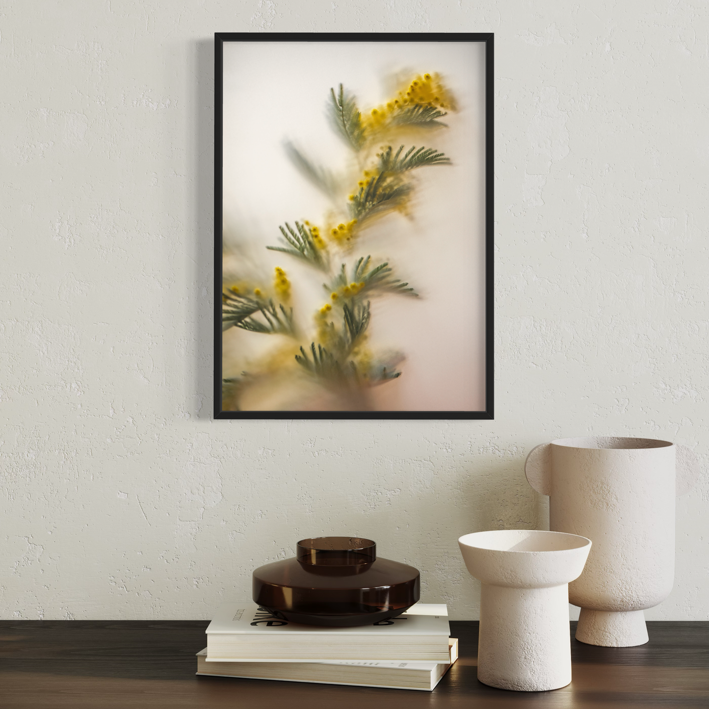 Botanic Still Life collection - mimosa branch #1