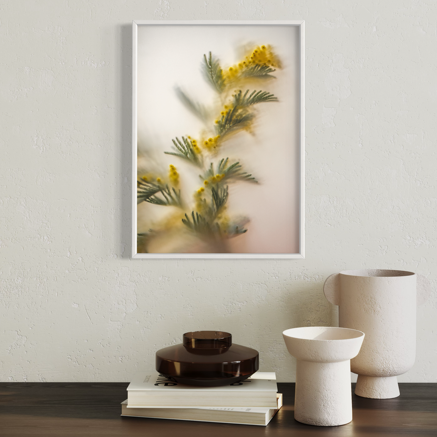 Botanic Still Life collection - mimosa branch #1
