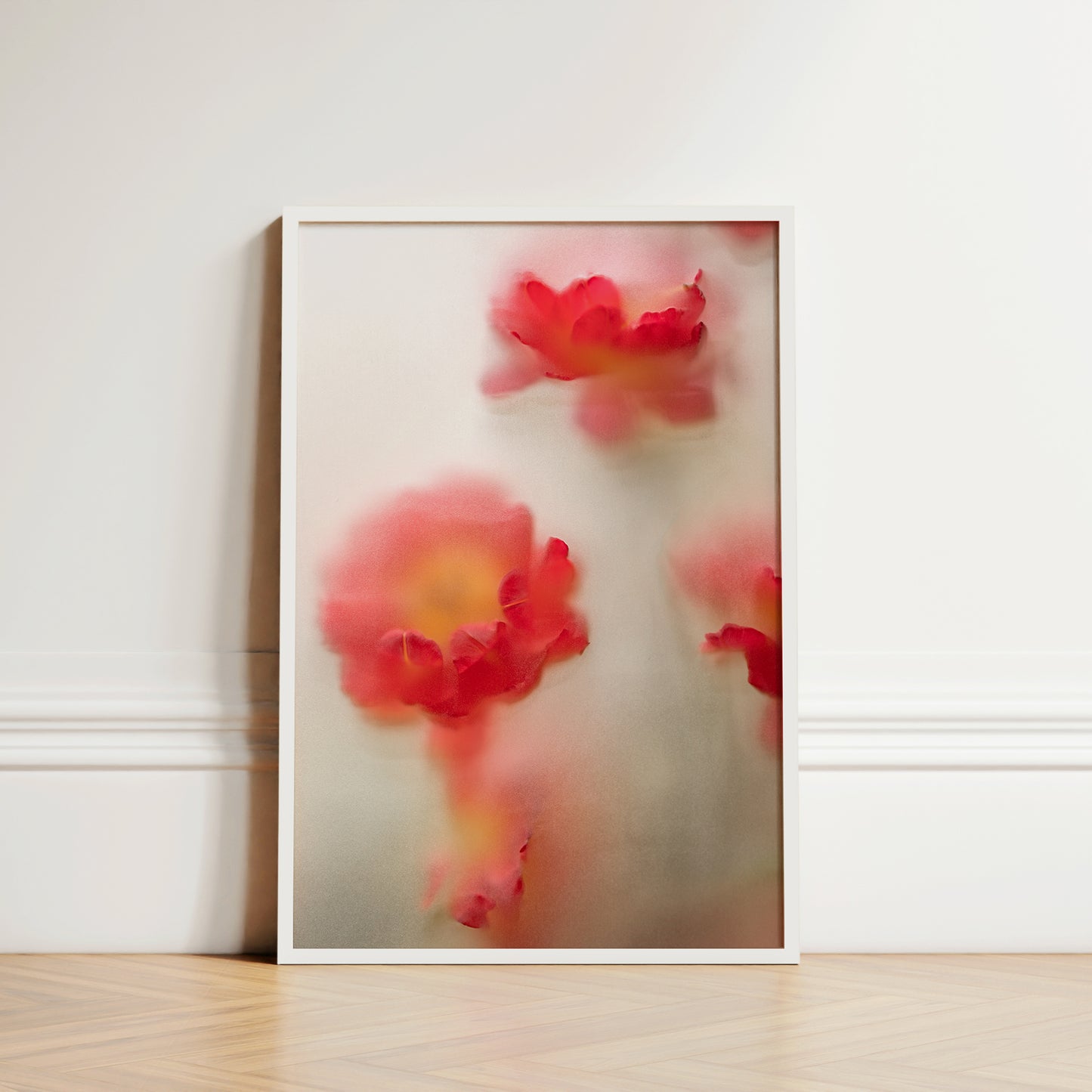 Botanic Still Life collection - red and yellow tulips