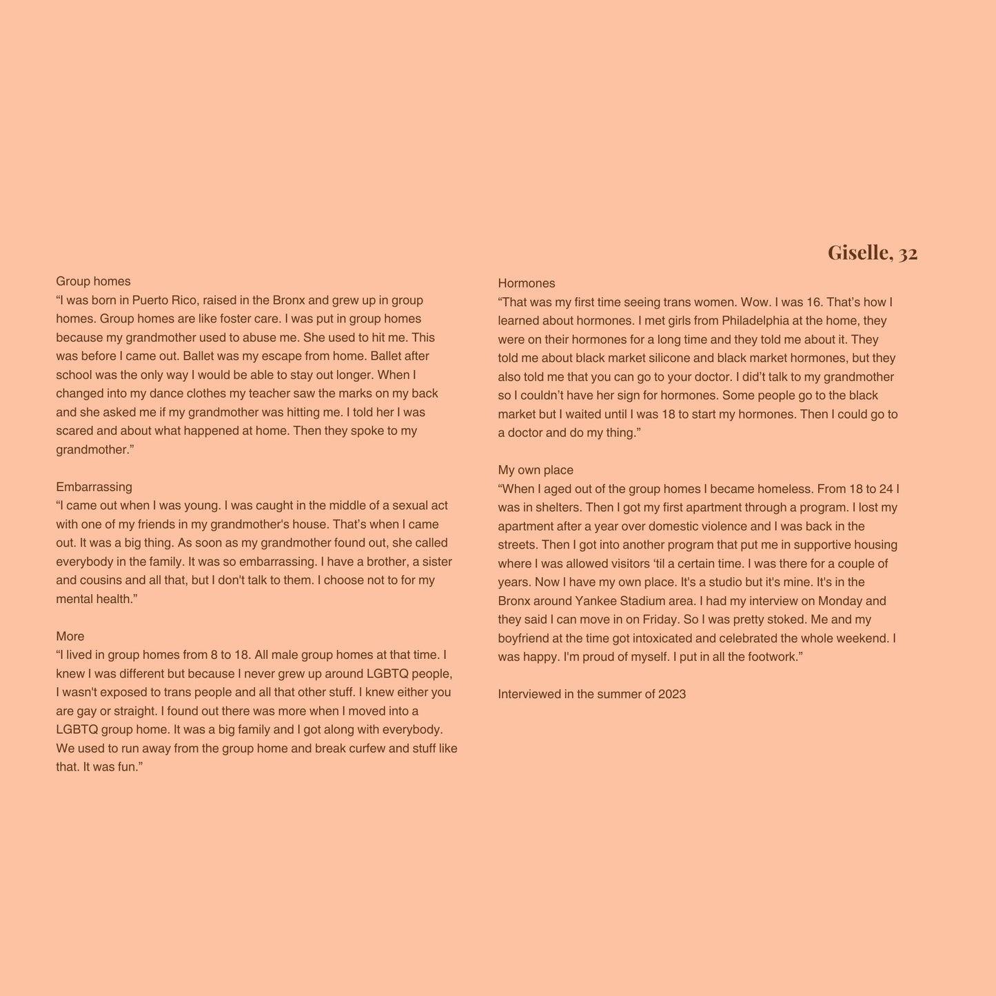 Catalogue for "from the streets to the heart" (downloadable)