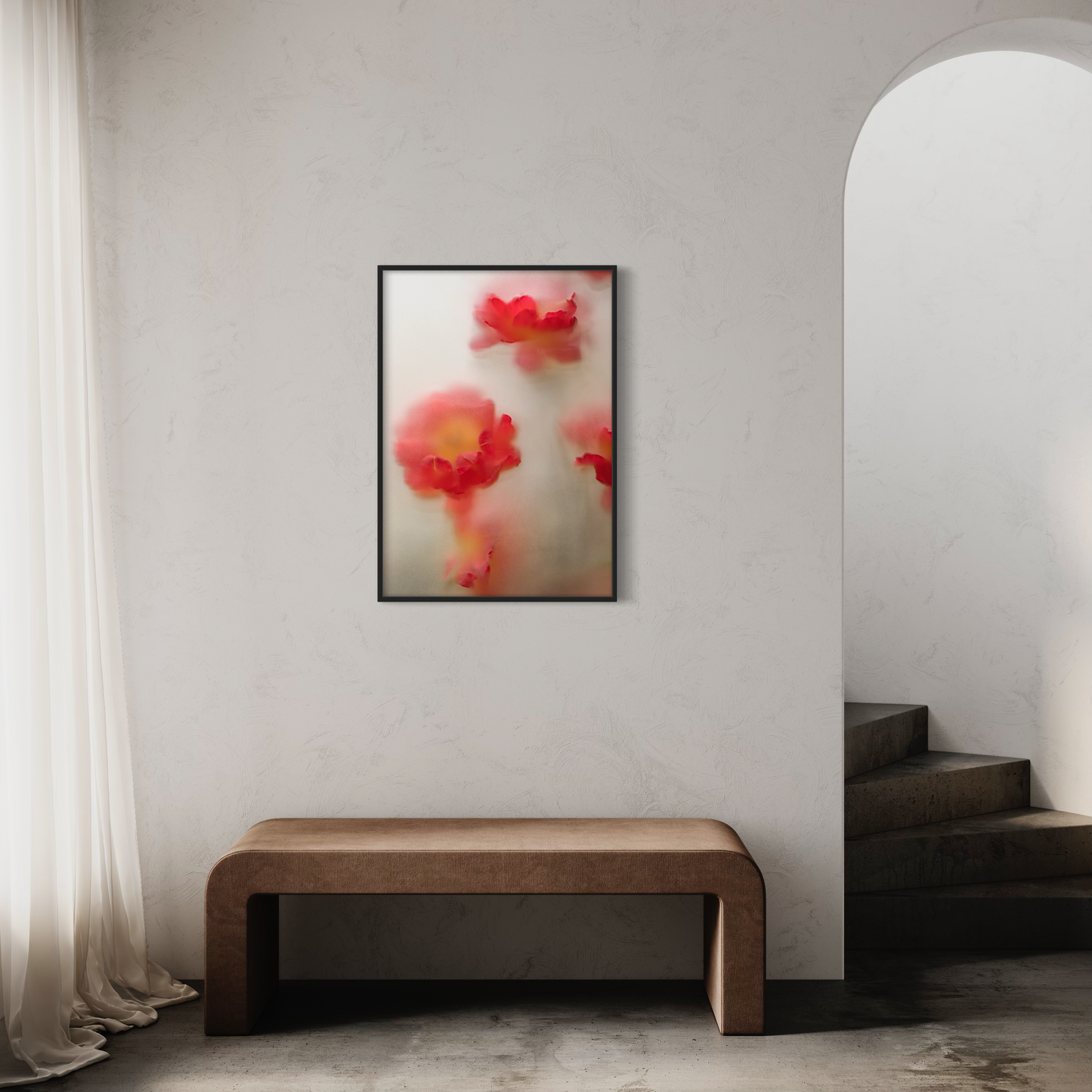 Botanic Still Life collection - red and yellow tulips