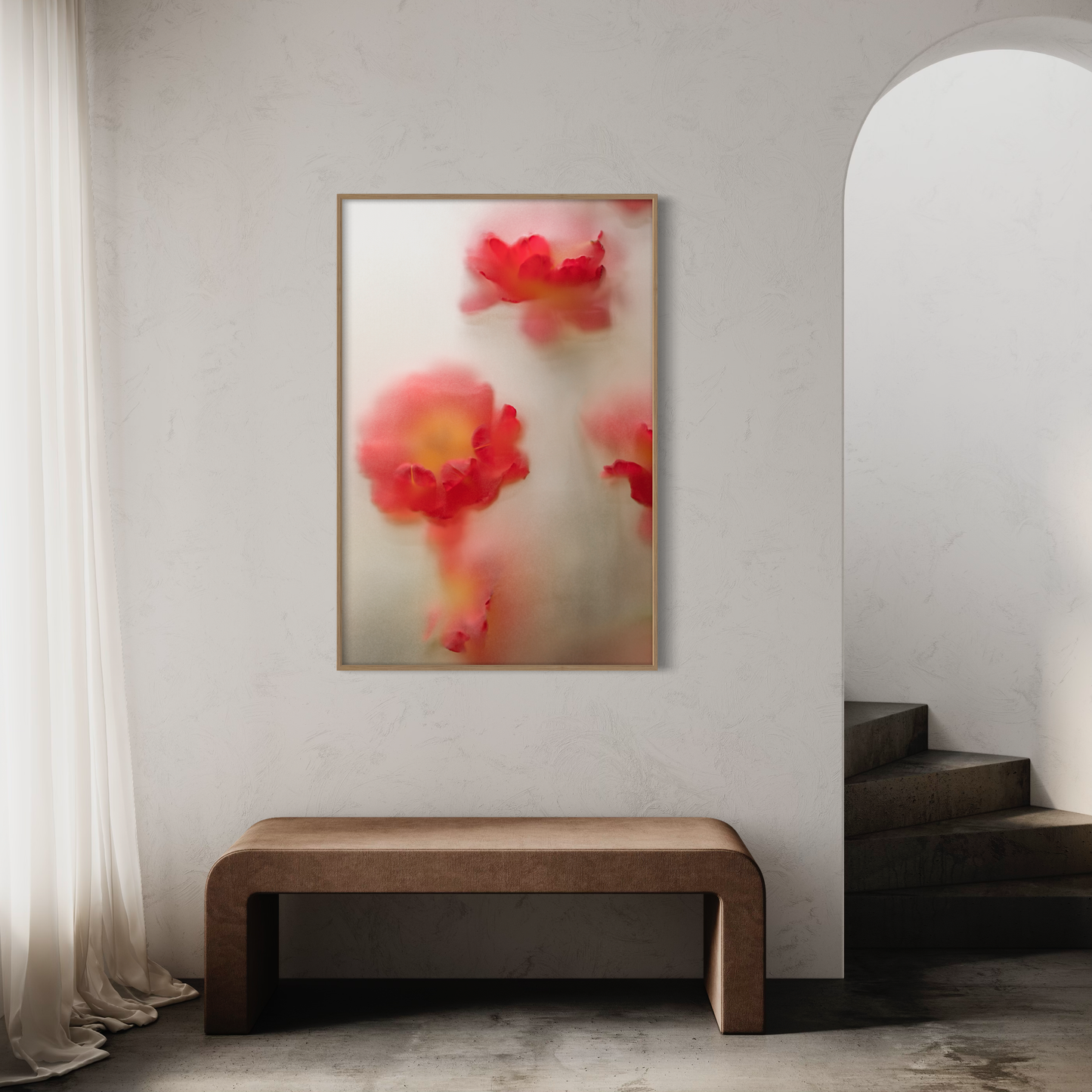 Botanic Still Life collection - red and yellow tulips