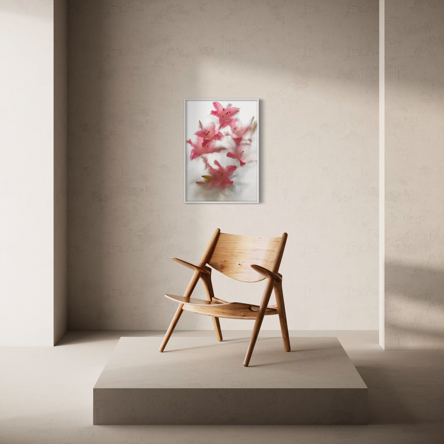 Botanic Still Life collection - pink lilies