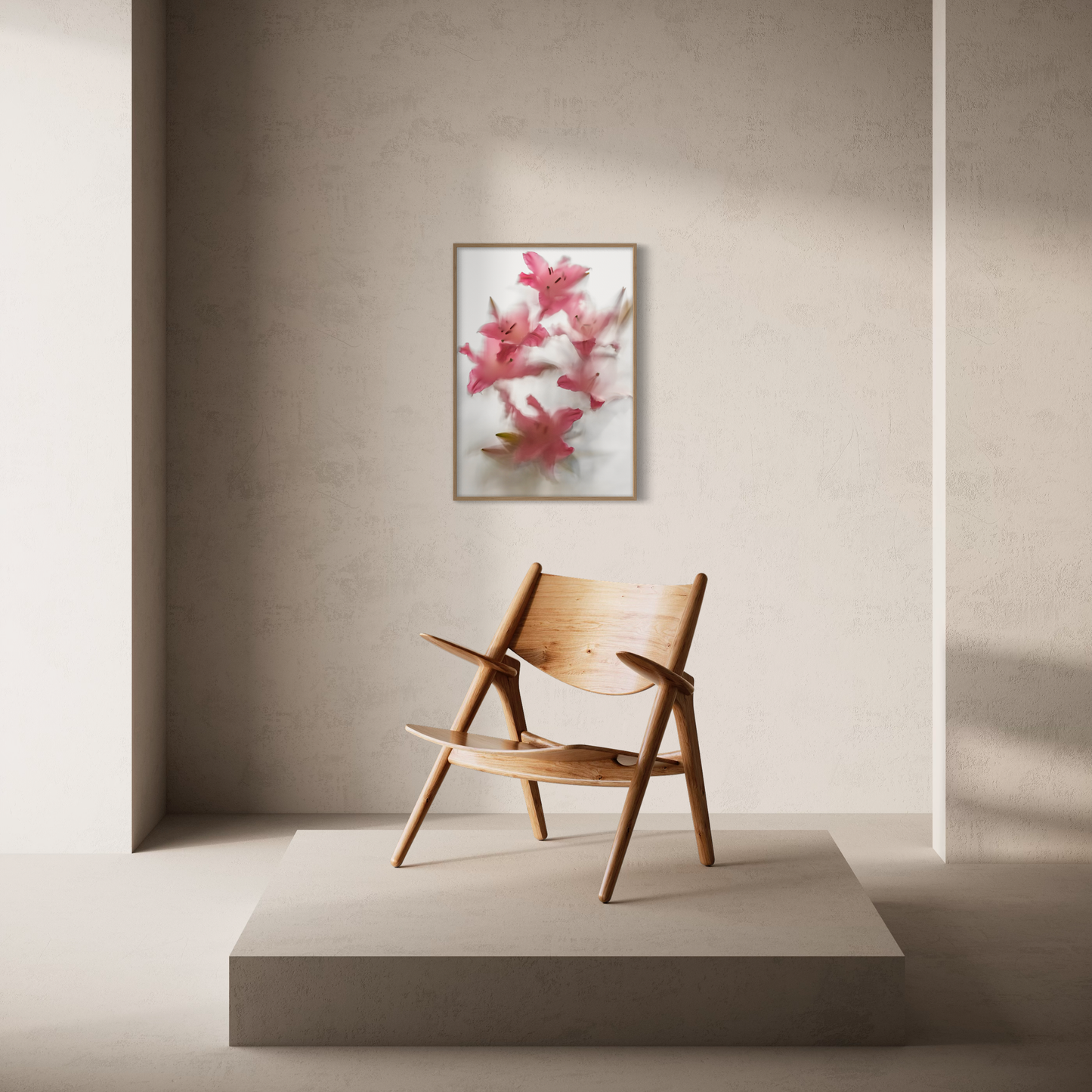 Botanic Still Life collection - pink lilies