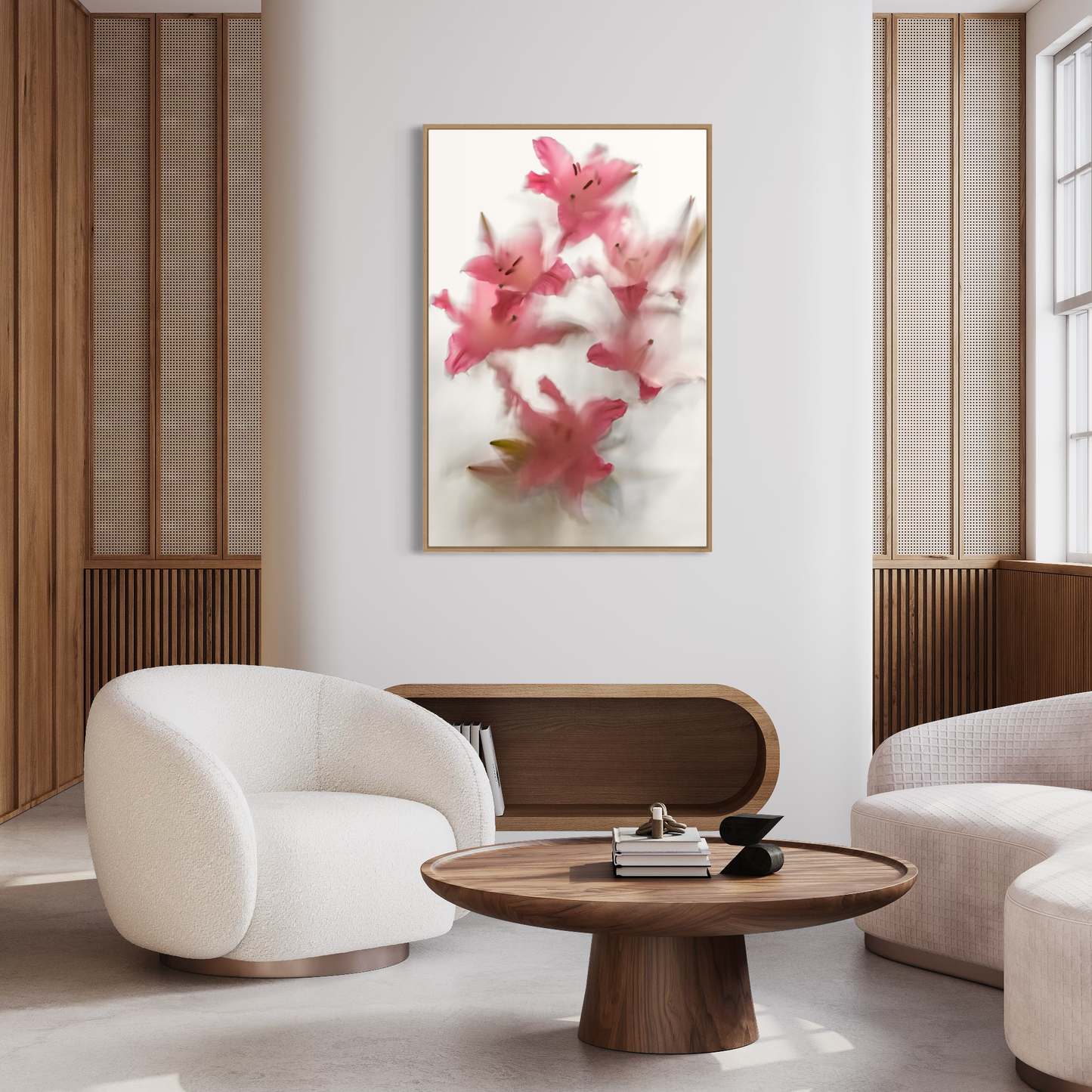 Botanic Still Life collection - pink lilies