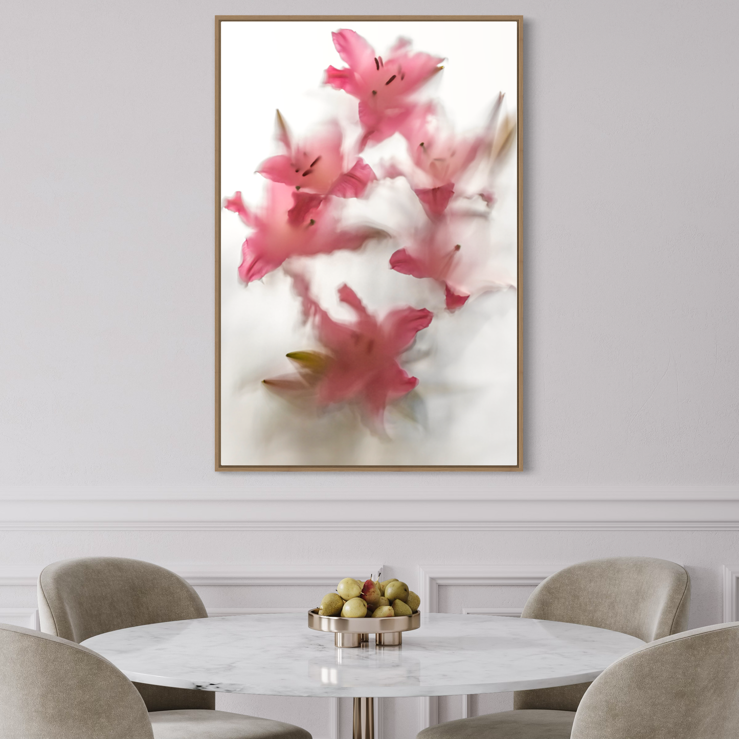 Botanic Still Life collection - pink lilies