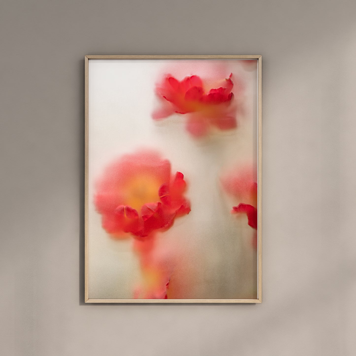 Botanic Still Life collection - red and yellow tulips